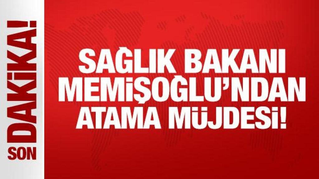 bakan memisoglu duyurdu bin 616 yeni hekimimizin atamasini yaptik PZIJ3B4V