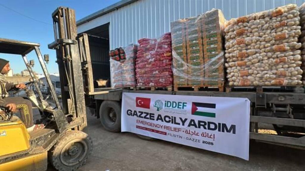 iddeften gazzeye 36 ton taze gida yardimi amsy4vQP