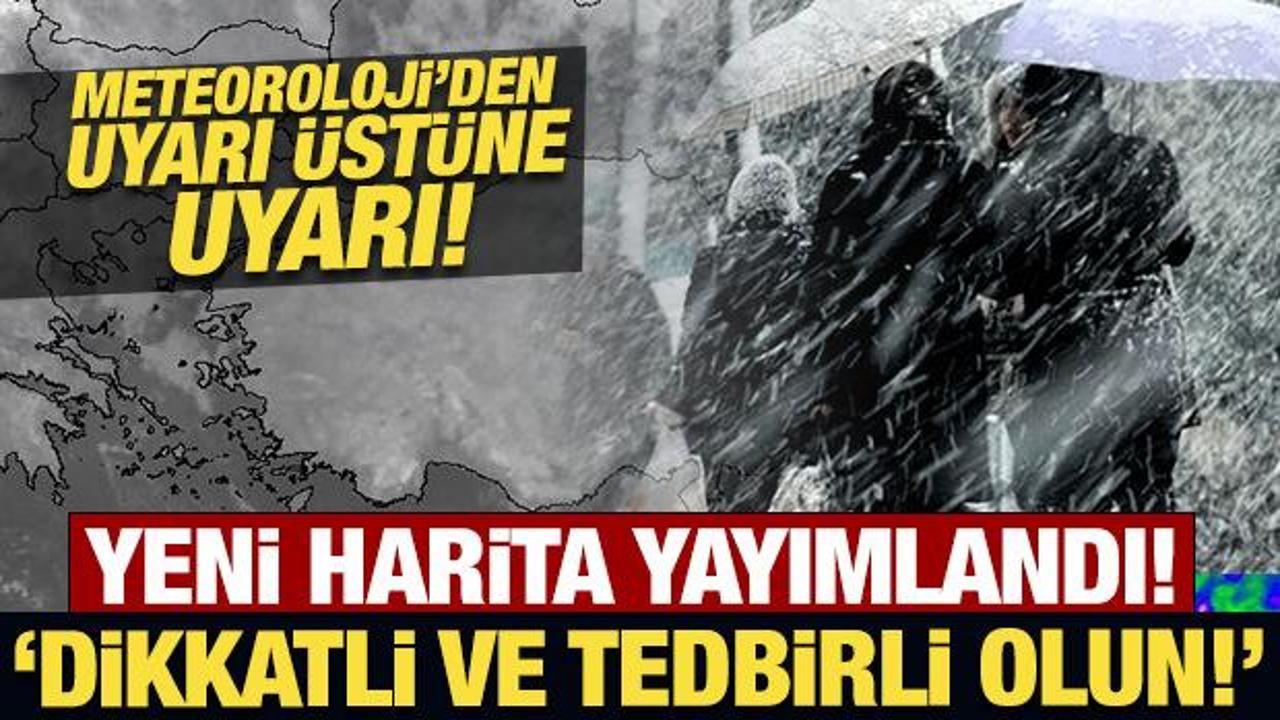meteorolojiden uyari ustune uyari pek cok kenti etkileyecek