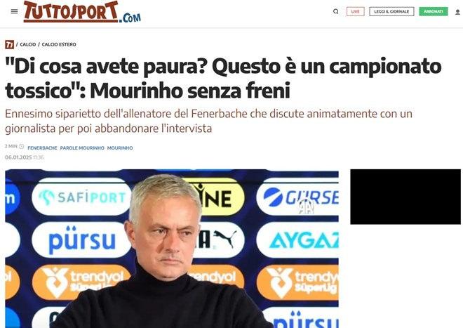 mourinhonun sozleri avrupa basinini calkaladi 1