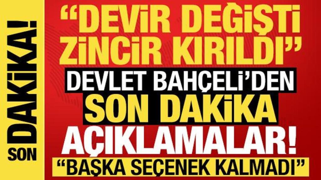 son dakika devlet bahceli teror bitecek kardeslik bilinecek Bb91YR9d