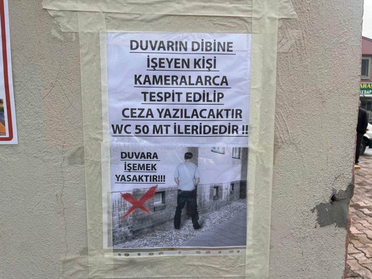 yogun koku esnafi cilgina cevirdi is yerinin duvarina oyle bir yazi yazdi ki 0