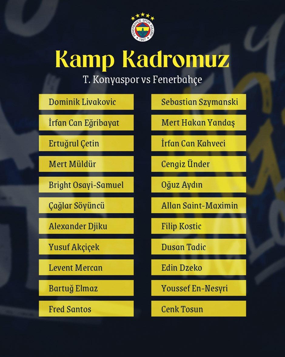 fenerbahcede konya macinda 3 eksik 0 4hvJIJfw