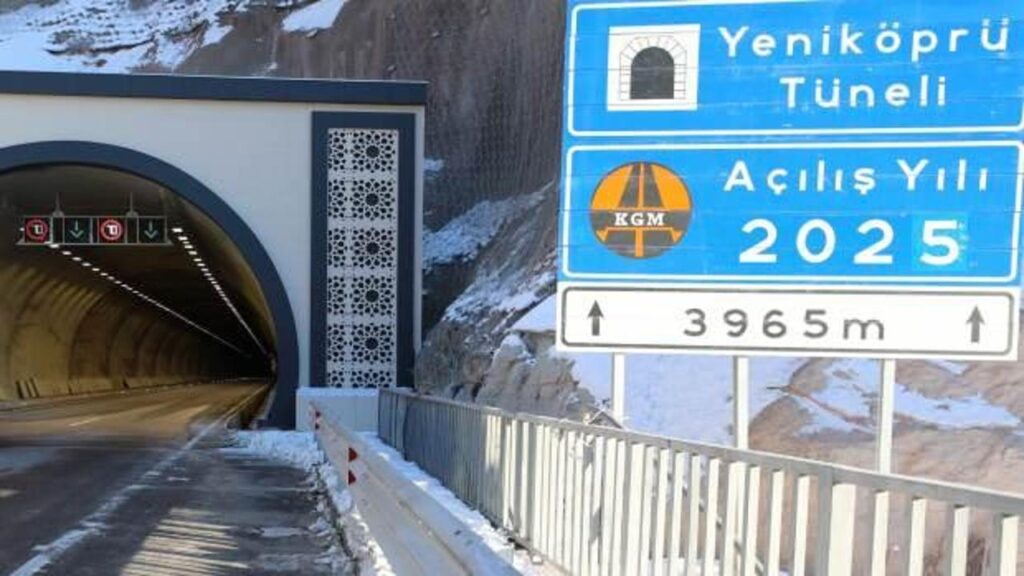 hakkari yuksekova yolundaki yenikopru tuneli trafige acildi RKv3CqQQ