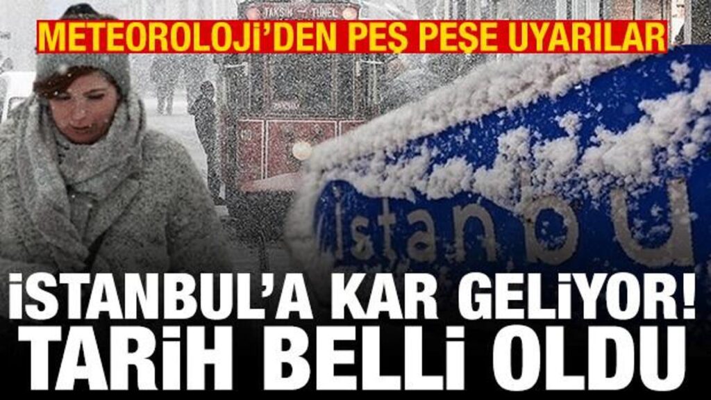 meteorolojiden pes pese uyarilar donacagiz istanbula da kar geliyor LVlb3NzO