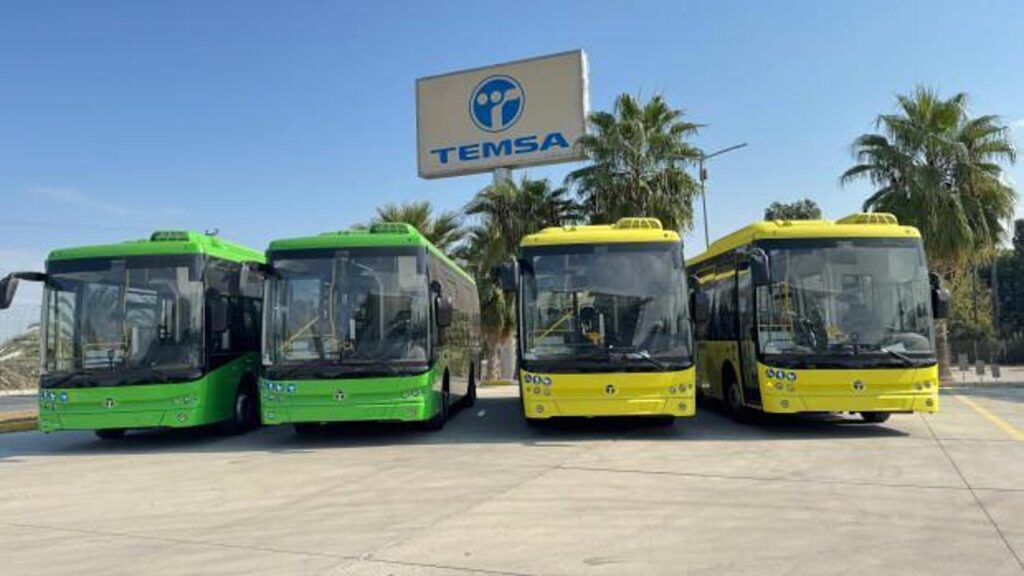 temsadan romanyaya 8 elektrikli otobus teslimati YPzld6ej