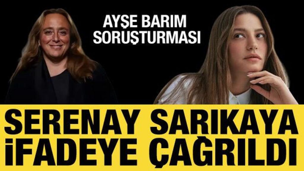 serenay sarikaya cumhuriyet bassavciligina ifadeye cagrildi RTylC6Hv