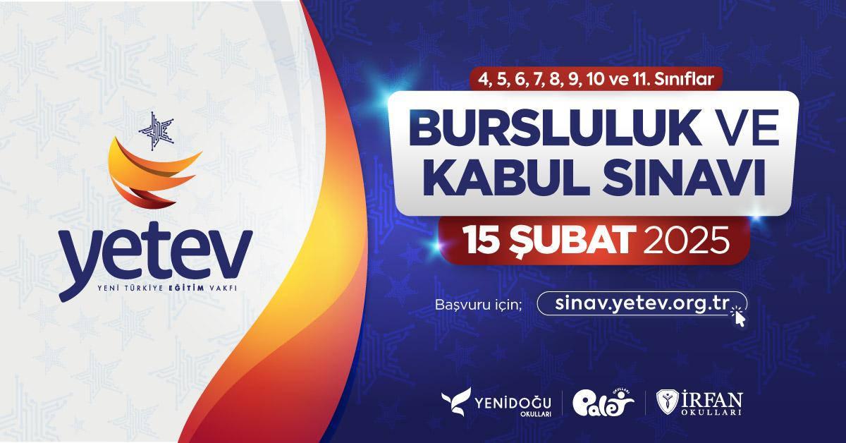 yetev bursluluk ve kabul sinavi basvurulari basladi 0