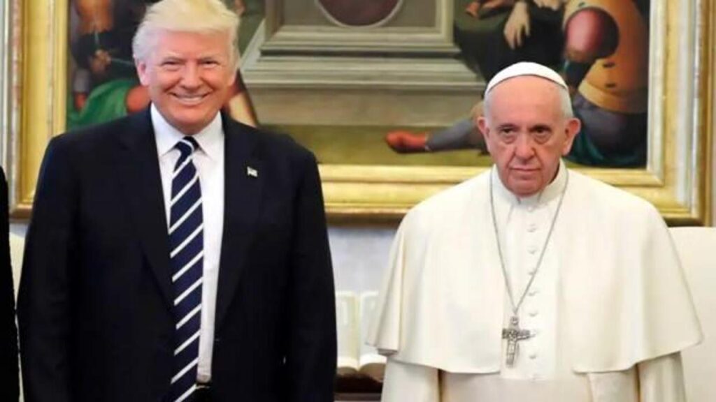 papadan trumpin ilk icraatina tepki rezalet emlUVrlV
