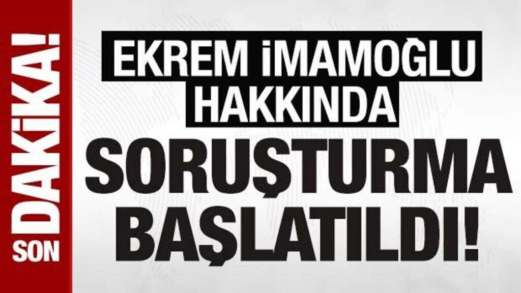 son dakika imamoglu hakkinda bassavci akin gurlek ve ailesini tehditten sorusturma zLOyPQMb